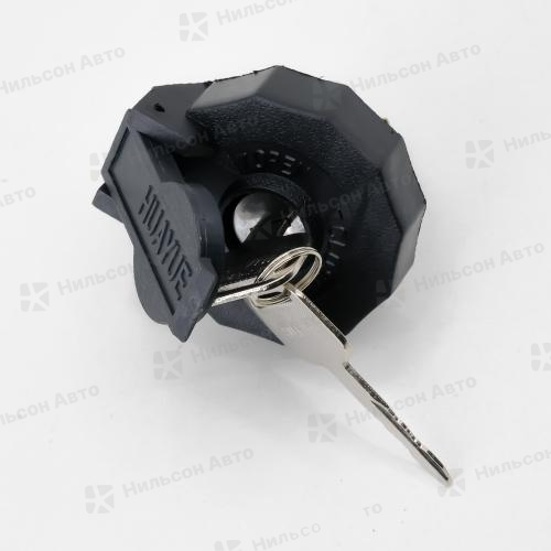 Крышка бензобака горловина 34, с ключом, ISUZU ELF, Nilson Auto Parts (пластиковая)