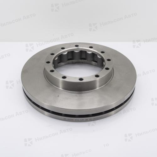 Диск тормозной MMC CANTER, крепится 12 болтов, вид 1, G-BRAKE (задний)