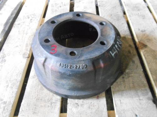 Барабан тормозной задний HINO RANGER, R17,5 на 6 шпилек, б/у