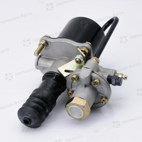 Вакуумный усилитель сцепления (ПГУ) диаметр 75, FOTON (68*70 по шпилькам, подача воздуха d16)