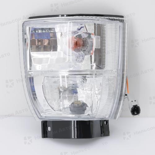 Габарит, NISSAN ATLAS, 1992-2007, вид 1, левый, (белый/хрустальный), Nilson Auto Parts