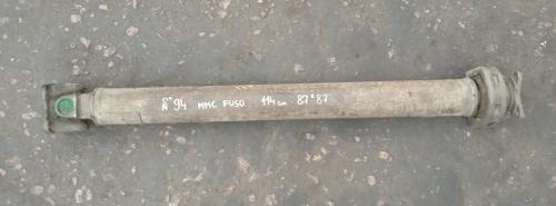 Кардан MMC FUSO, длина, 114 фланец 87*87, с подвесным, б/у