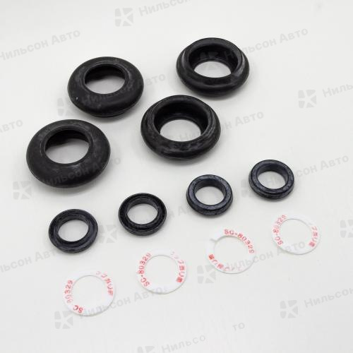 Ремкомплект рабочих тормозных цилиндров ISUZU FORWARD, вид14, SEIKEN (4*SC80523R+4*SC80184+4*SC80329)