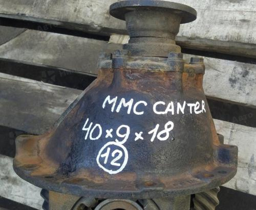 Редуктор заднего моста MMC CANTER, R16 на 6 шпилек, пл/хв 40/9, шлицов 18, фланец 65*77, б/у