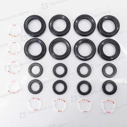 Ремкомплект рабочих тормозных цилиндров ISUZU FORWARD, вид 8, TBK (8*SC80913R+8*SC80834+8*SC80602) зад на всю ось