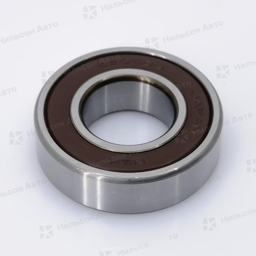 Подшипник маховика/ролика 6205, NSK (закрытый, пластиковая крышка, 25*52*15)