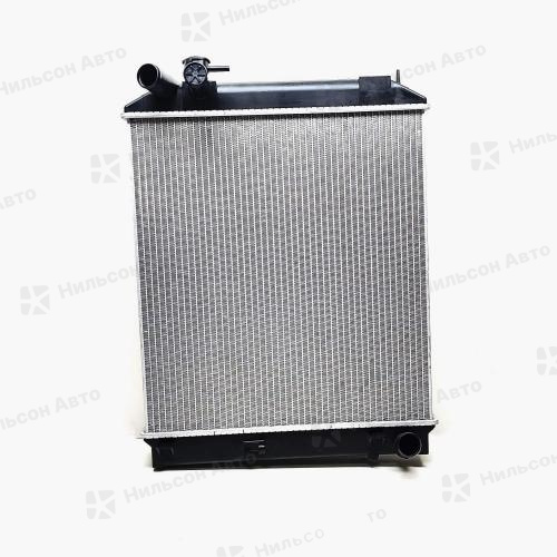 Радиатор двигателя ISUZU ELF 4JJ1, пластиковый с заливной, в510*ш462 (без бачков), GSPARTS