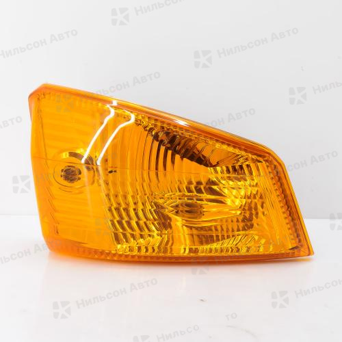 Поворот передний, HINO 500, с 2015, правый, (оранжевый/хрусталь), AUTODEPO