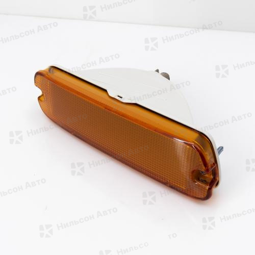 Поворот в бампер ISUZU FORWARD, правый, (оранжевый/со скосом), AUTODEPO