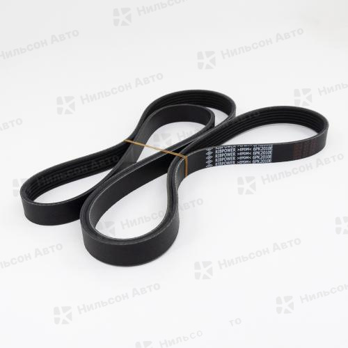 Ремень ручейковый 6PK2010E, SUN