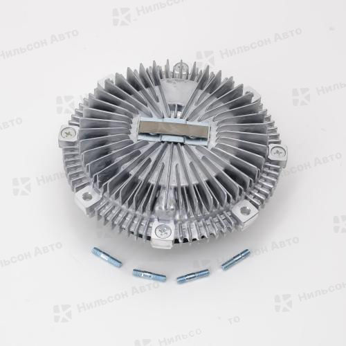 Вискомуфта MMC CANTER 4M51, ZEVS  (d крепления к помпе 114, d крепления 177, высота до вентилятора 38, 80*80)