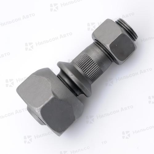 Шпилька передняя в сборе MMC CANTER гайка на 41, левая, OOTOKO (шпилька+2 гайки)