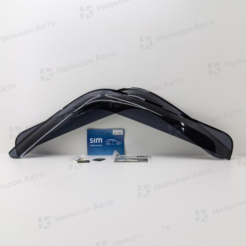 Ветровик передней двери HINO 300, с 2007 года, R+L, комплект на обе двери, SIM (с вырезами)