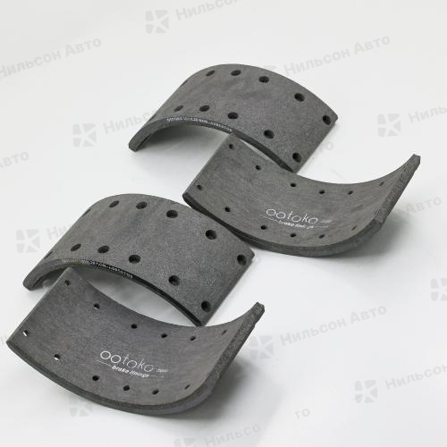 Тормозные накладки T320-1250, OOTOKO размер 125*15*33
