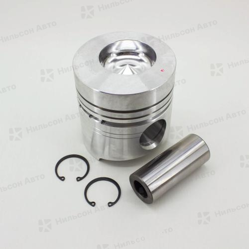 Поршень MMC FUSO 6D14, вид 2, TIK (комплект 6 шт) (диаметр 110, высота 115,9, диаметр пальца 38, диаметр форкамеры 60,5,кольца 3*2,5*5)