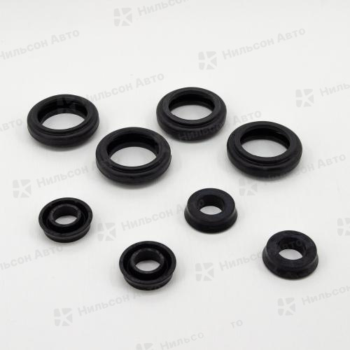 Ремкомплект рабочих тормозных цилиндров NISSAN ATLAS, вид 1, SEIKEN (4*SC4523R+4*SC51114) перед на всю ось