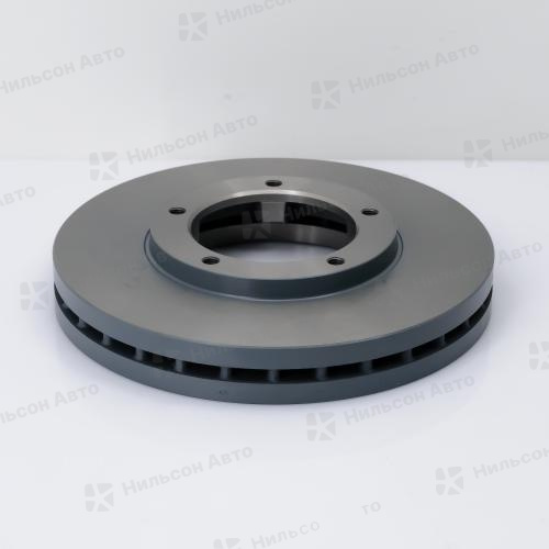 Диск тормозной MMC CANTER, крепится 5 болтов, вид 2, толщина 40 мм, диаметр 290 мм GBRAKE