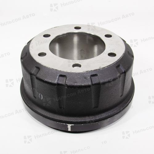 Барабан тормозной задний MMC FUSO, FK61-FK672, R17,5 на 6 шпилек, GTP (320dвнутр*155ширколодки*222центршпилек*165посадступица*185hобщая)