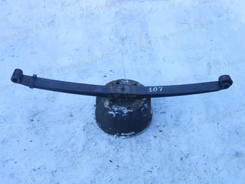 Рессора передняя TOYOTA DYNA XZU (длина 1180 ширина 70 листов 2, пальцы на 25), б/у