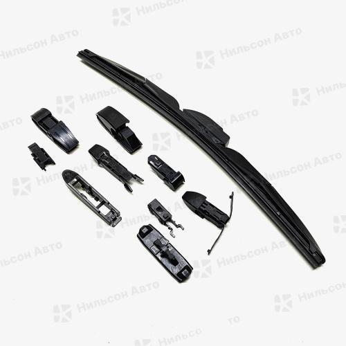 Щетка стеклоочистителя гибридная, 43 см, (10 адаптеров), Multi Hybrid Line, AVS