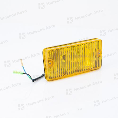 Фара противотуманная, ISUZU ELF, 1985-1993, левая, (желтая), AUTODEPO 