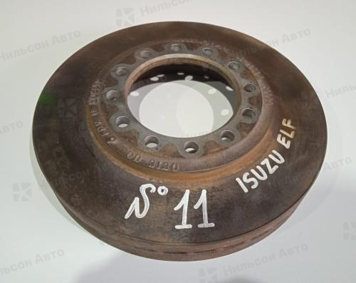 Диск тормозной ISUZU ELF, NPR81, крепится на 12 болтов, диаметр 293 мм, высота 19, толщина 40 мм, б/у