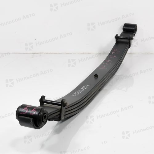 Рессора передняя ISUZU ELF, 1120*9*14*70, с утолщением, с прогибами, 4 листа, сайлентблок 16, GTP