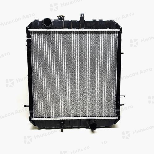 Радиатор двигателя MMC CANTER 4D32, пластиковый с заливной в465*ш458 (без бачков), GSPARTS