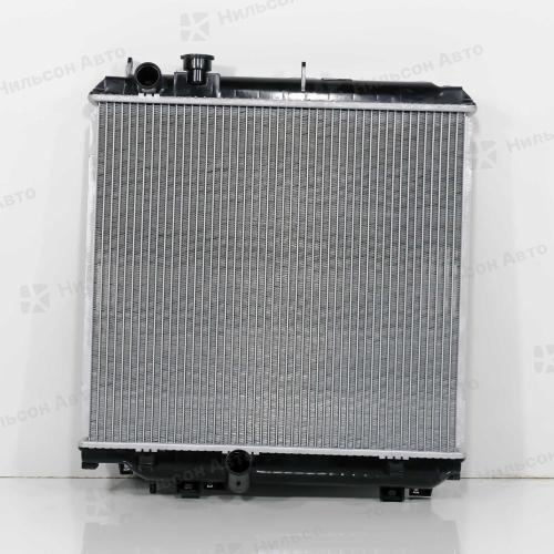 Радиатор двигателя TOYOTA DYNA 3L, 5L, пластиковый с заливной, в432*ш668, ZEVS