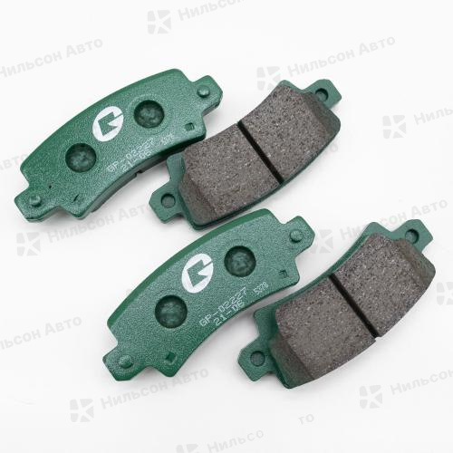 Колодки тормозные дисковые PN-1827 GBRAKE GP-02227