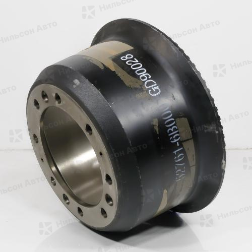 Барабан тормозной задний HYUNDAI HD120 R19.5 на 8 шпилек, GBRAKE (360dвнутр*175ширколодки*280центршпилек*228посадступица*232hобщая)