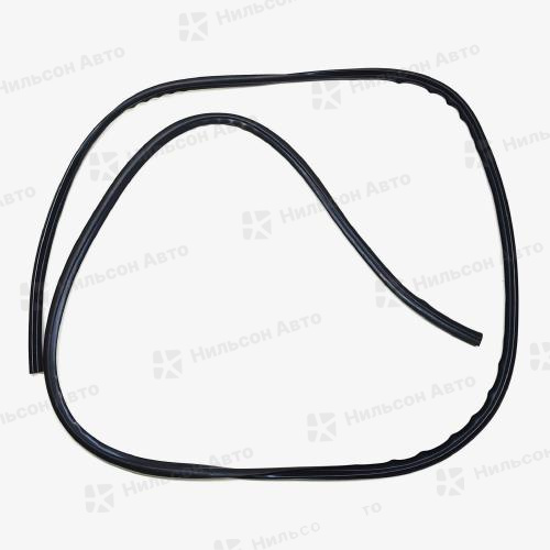 Уплотнитель лобового стекла (молдинг) ISUZU NQR75, вид 2, JMC