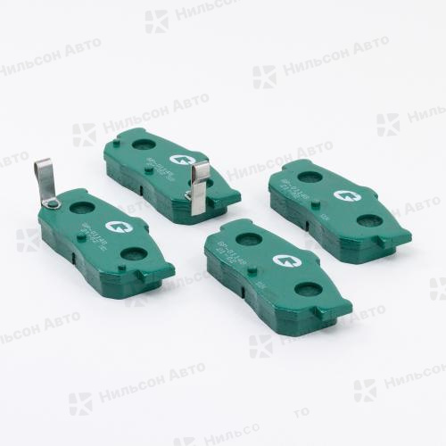 Колодки тормозные дисковые PF-2224 GBRAKE GP-01148