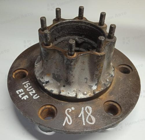 Ступица задняя ISUZU ELF, широкая база, R16 на 6 шпилек, б/у