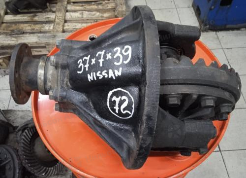 Редуктор заднего моста NISSAN DIESEL/ATLAS, 5 т, R16 на 6 шпилек, пл/хв 37/7, шлицов 39, фланец , 77*77, б/у