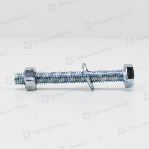 Болт M  6*50 полная резьба + гайка M6 + шайба M6 (комплект), TECH-KREP