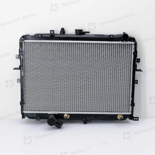 Радиатор двигателя MAZDA BONGO R2, пластиковый с заливной, в350*ш538 (без бачков), АКПП, GSPARTS