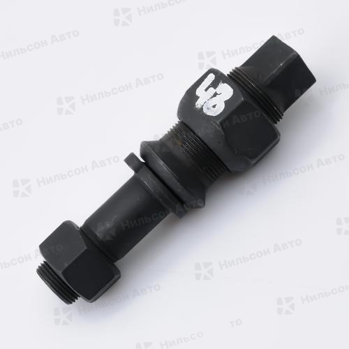 Шпилька задняя в сборе HINO 10 тонн, вид 2, правая, ZEVS (литые диски)(гайка 41, конус 38, длина 144)