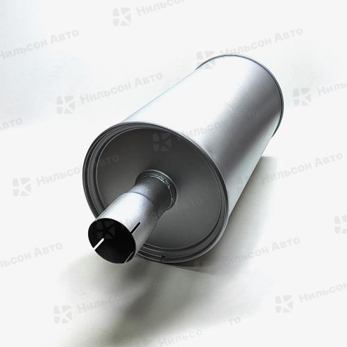 Бочка глушителя 584*280, труба по центру 87/83*150, AUTODEPO