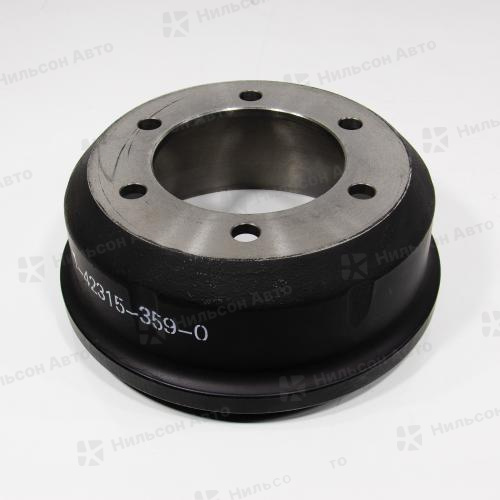 Барабан тормозной передний ISUZU FORWARD, R17,5 на 6 шпилек, GTP (320dвнутр*120ширколодки*222центршпилек*170посадступица*150hобщая)