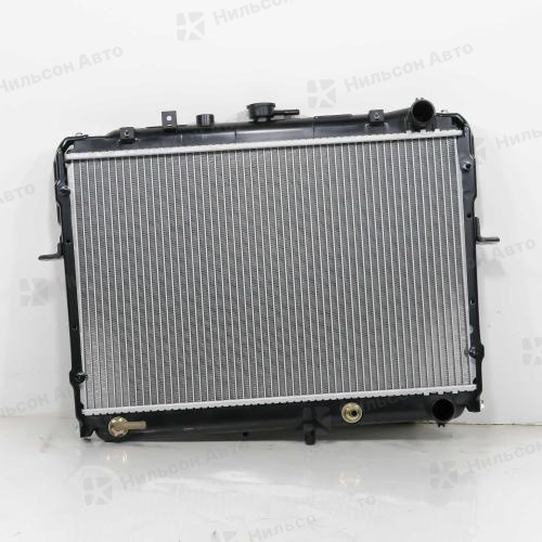 Радиатор двигателя MAZDA BONGO/NISSAN VANETTE/MMC, пластиковый с заливной, в350*ш550, SAT