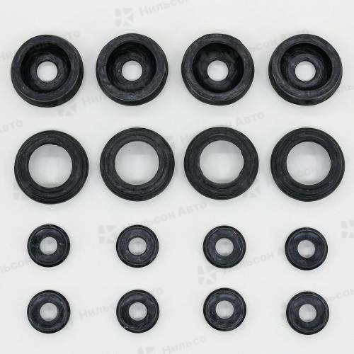 Ремкомплект рабочих тормозных цилиндров ISUZU ELF, вид 16, SEIKEN (8*SC41533R+4*SC40714+4*SC40274) зад на всю ось