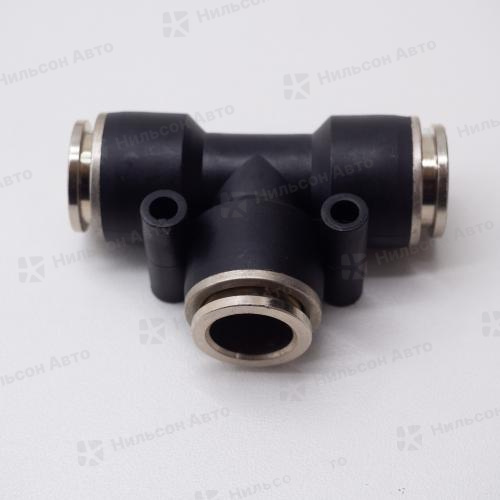 Фитинг пластиковый 12 мм, ZEVS (тройник)