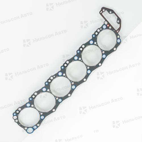 Прокладка головки блока HINO RANGER, J08C, вид 1, QUNZE (S-1.66/паронит)