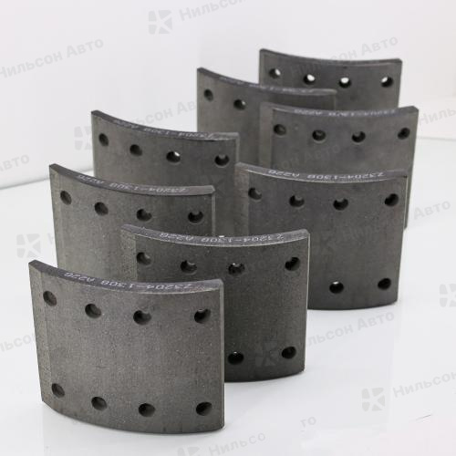 Тормозные накладки T320-1308, ISUZU NKR, ZEVS (левый руль)