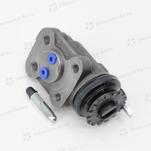 Рабочий тормозной цилиндр передний MMC FUSO 48*52*42*36, диаметр 36, с прокачкой левый, GBRAKE