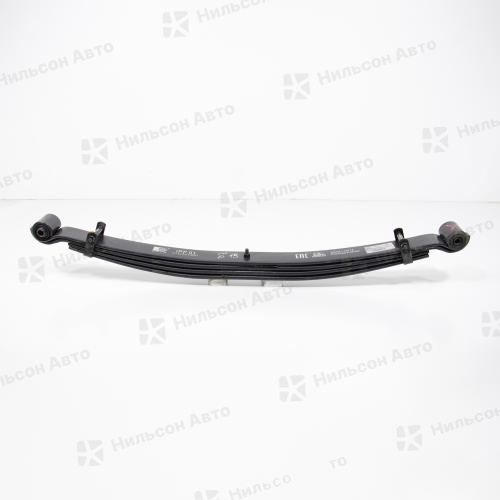 Рессора передняя ISUZU ELF, 1120*9*14*70, с утолщением, с прогибом, 4 листа, сайлентблок 16/18, ZEVS