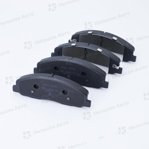 Колодки дисковые ГАЗЕЛЬ NEXT/NN/СОБОЛЬ, передние, оригинал (комплект 4 шт)