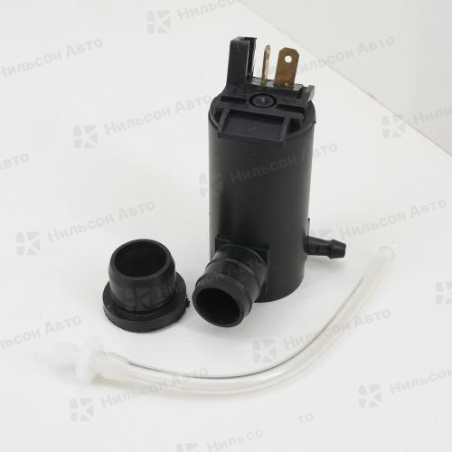 Моторчик бачка омывателя 24V, (аналог TIY160B), с трубкой, HOWO 