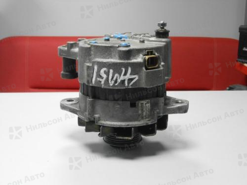 Генератор MITSUBISHI CANTER 4M51, без вакуума, шкив ручейковый, фишка прямоугольная 2 контакта, 24V, 50A, б/у